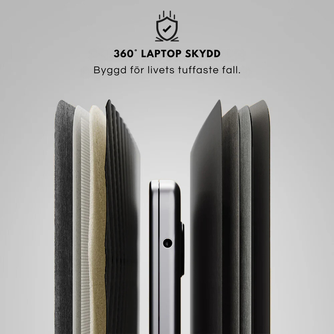 TECHPRO 4-IN-1 LAPTOP SLEEVE MED TRÅDLÖS LADDNING