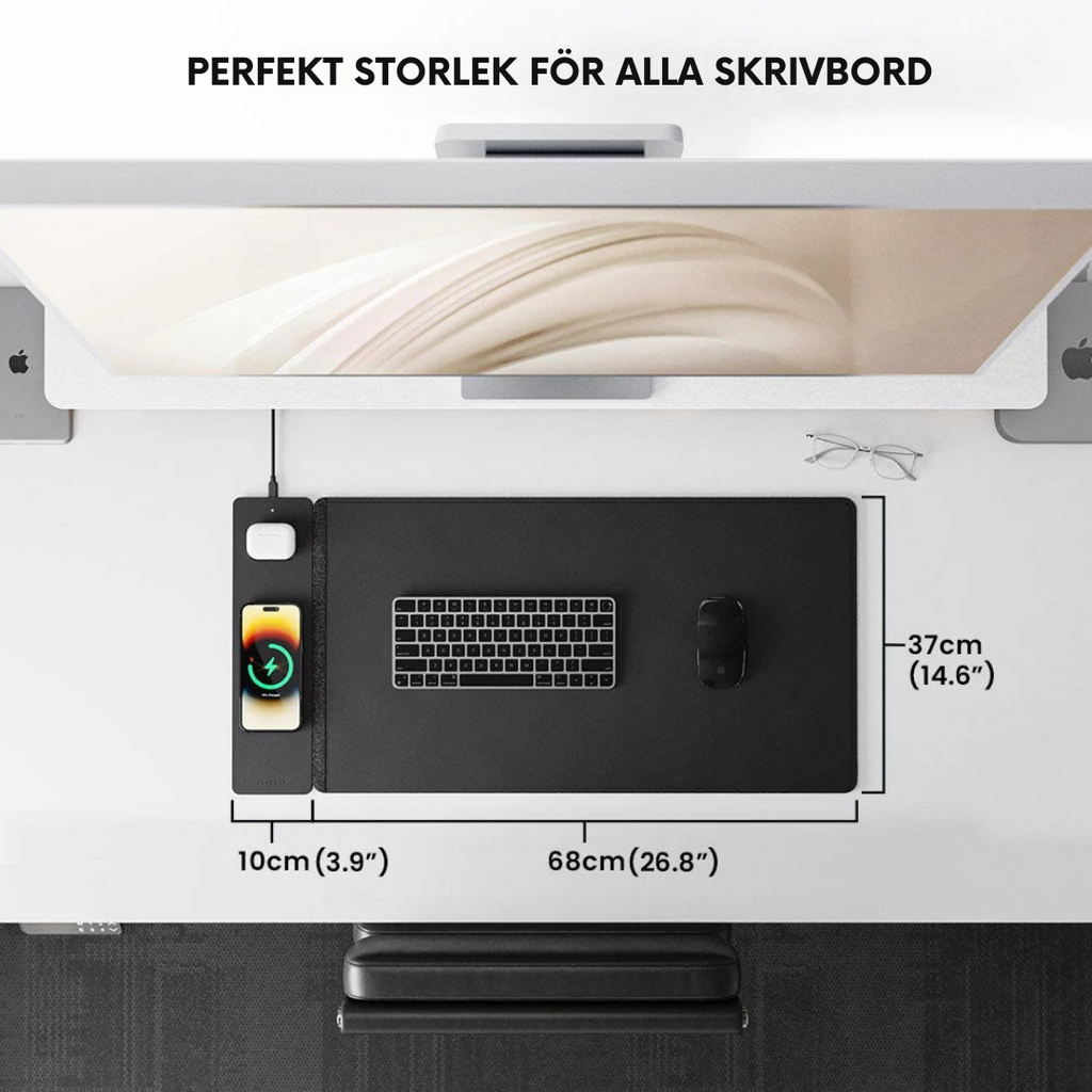 AXIS Trådlös laddningsskrivbordsmatta