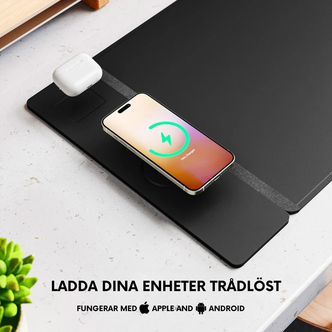 AXIS Trådlös laddningsskrivbordsmatta